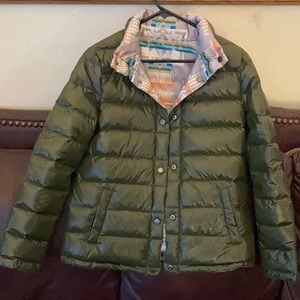 New Women’s Pendleton Packable Down Reversible Jacket - Chief Joseph. W Small